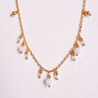Choker Pedra da Lua Folheado