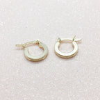 Argolinha Pequena Folheada