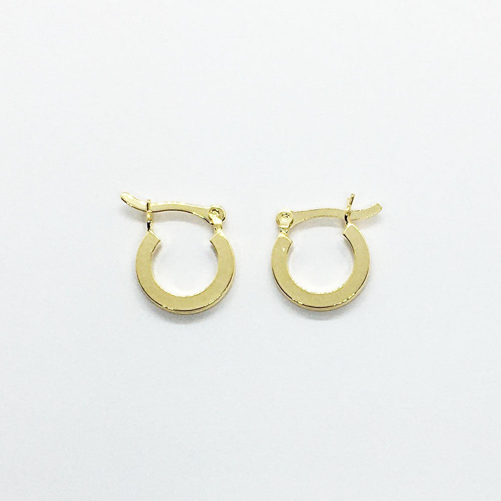 Argolinha Pequena Folheada