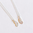 Pulseira da Amizade Borboleta em Prata 925