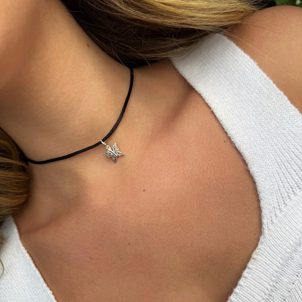 Choker Borboleta
