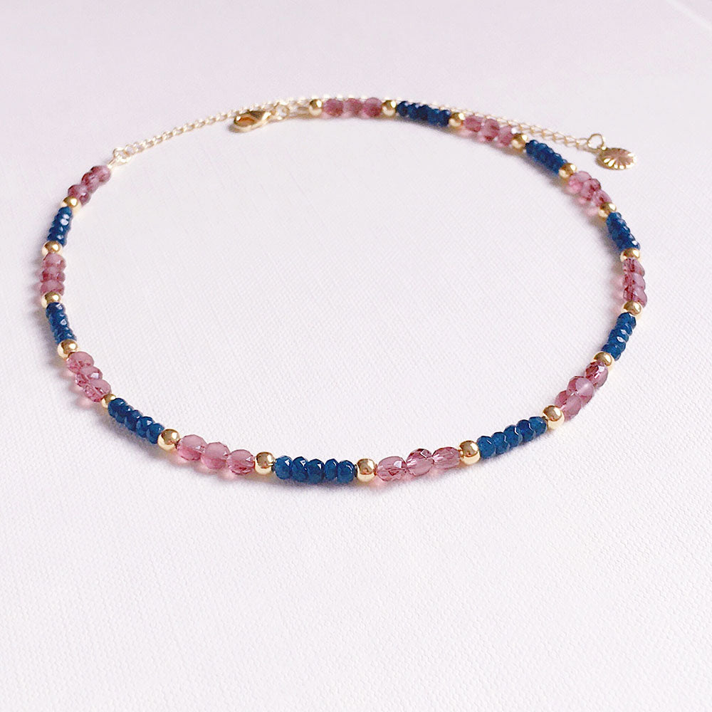 Choker Quartzo Azul