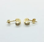 Mini Argola Aberta Folheada