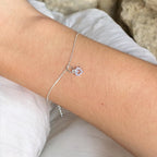 Pulseira Coração em Prata 925